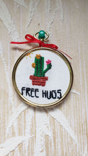 Load image into Gallery viewer, Free Hugs Cactus Cross Stitch
