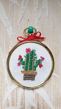 Load image into Gallery viewer, Blooming Cactus Cross Stitch
