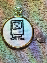 Load image into Gallery viewer, Sad Mac Cross Stitch
