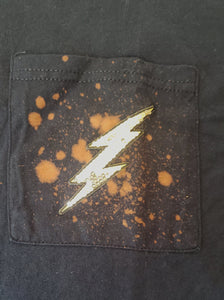 Lightning Bolt Dead-spired Bleach Dye