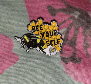 Bee Yourself Hat Pin