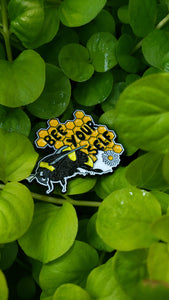 Bee Yourself Hat Pin