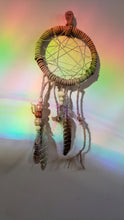 Load image into Gallery viewer, Handmade Leather &amp; Twine Dreamcatcher
