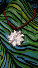 Load image into Gallery viewer, Mother of Pearl Spiral Necklace
