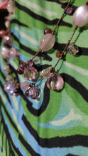 Load image into Gallery viewer, Rose-Tinted Glass Jewelry Set
