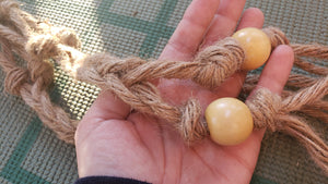 Thick Jute Wrapped Plant Hanger