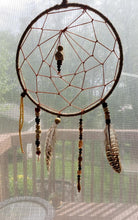 Load image into Gallery viewer, Handmade Geometric Earthen Dreamcatcher
