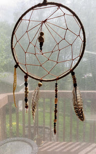 Handmade Geometric Earthen Dreamcatcher