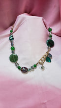 Load image into Gallery viewer, Fluorite-inspired Gem &amp; Metal Necklace
