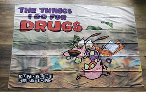 The Things I Do Courage Tapestry