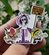 Load image into Gallery viewer, Grim Adventures Rave Squad Hat Pin
