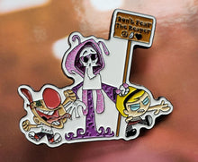 Load image into Gallery viewer, Grim Adventures Rave Squad Hat Pin
