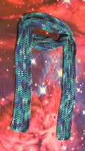 Load image into Gallery viewer, Winter Blues Crocheted Scarf
