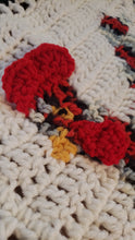 Load image into Gallery viewer, Speckled Rooster Crocheted Quilt
