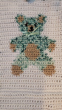 Load image into Gallery viewer, Teddy Bear Crocheted Quilt
