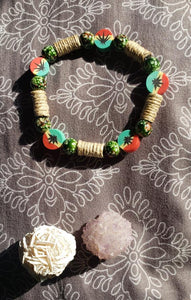 Ganja Hemp Bead Bracelet